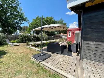 Jardin de l'établissement Maison du sentier du littoral