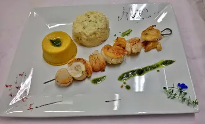 Nourriture dans l'hôtel ou à proximité