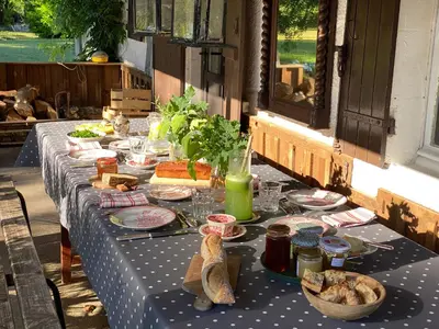 Nourriture dans la maison d'hôtes ou à proximité