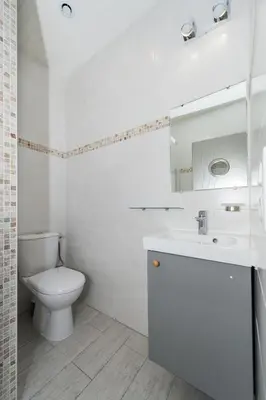 Salle de bains dans l'établissement Le Studio de Noreda