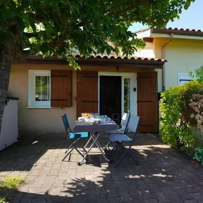 Maisonnette au pied de l'Océan avec terrasse