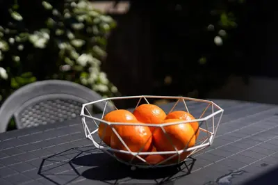 Nourriture dans la maison de vacances ou à proximité