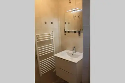 Salle de bains dans l'établissement Grande maison familiale piscine et jardin
