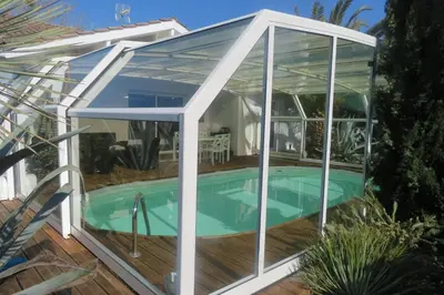 Piscine de l'établissement Villa Baïne 8p seignosse ou située à proximité