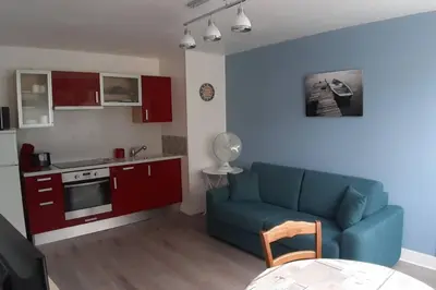 Cuisine ou kitchenette dans l'établissement Villa Argentine Beach