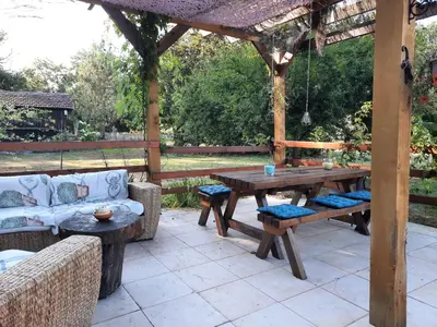 Jardin de l'établissement LA GRANDE JAOUGUE