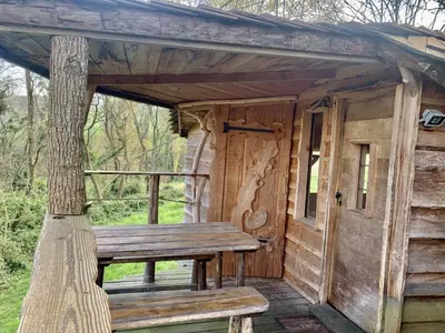 Balcon ou terrasse dans l'établissement Domaine des Laminak