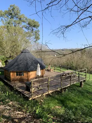 Paysage naturel près de le séjour chez l'habitant