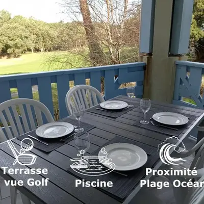Vue Golf dans Résidence Nature 