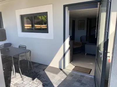 Coin salon dans l'établissement Appartement du Centre