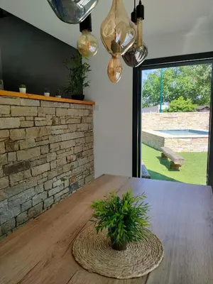 Plan de l'établissement La VILLA OCEAN AVEC SPA et PISCINE - Les GITES DE CAMPARAN