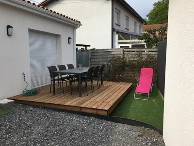 Jardin de l'établissement Le Capbreton