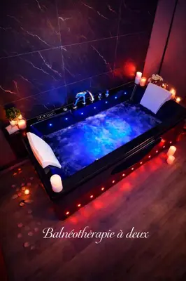 Plan de l'établissement Grand Studio BISCARROSSE PLAGE Une nuit A 2 avec Sauna Luxe, Balnéo, Océan rien que pour vous