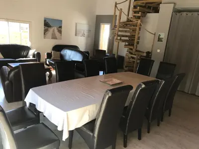 Coin salon dans l'établissement LA LANDAISE