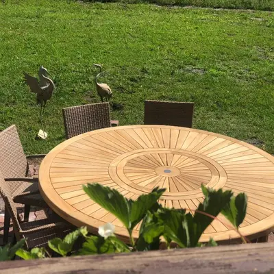 Jardin de l'établissement la maison des ateliers