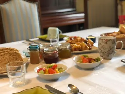 Nourriture dans le B&B/chambre d'hôtes ou à proximité