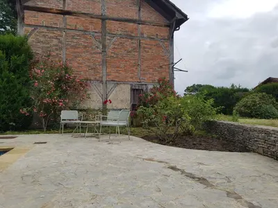 Jardin de l'établissement Villa Eva des landes