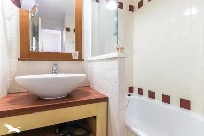 Salle de bains dans l'établissement Appartement cosy