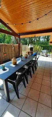 Terrasse ou espace extérieur de l'établissement Maison sur le Bassin d'Arcachon