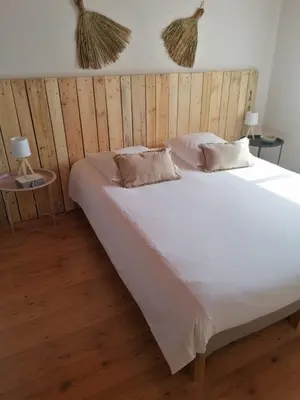 Un ou plusieurs lits dans un hébergement de l'établissement Maison sur le Bassin d'Arcachon