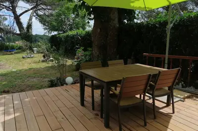 Jardin de l'établissement L'antre de l'artiste - Calme & Nature -maisonnette confort