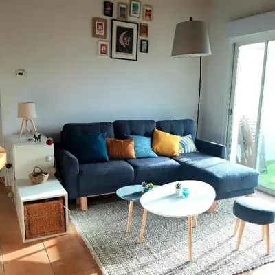 T3 duplex lumineux en centre-ville (plage à 10mn)