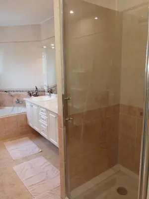 Salle de bains dans l'établissement Au Doux Repos