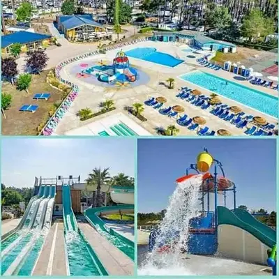 Camping des Dunes de Contis mobilhome 3ch