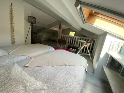 Un ou plusieurs lits dans un hébergement de l'établissement Maison familiale