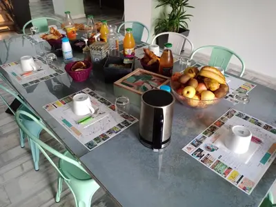 Nourriture dans le B&B/chambre d'hôtes ou à proximité