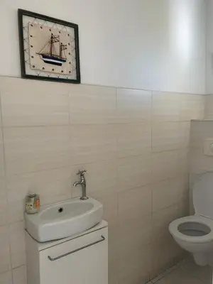 Salle de bains dans l'établissement Villa HESTIA