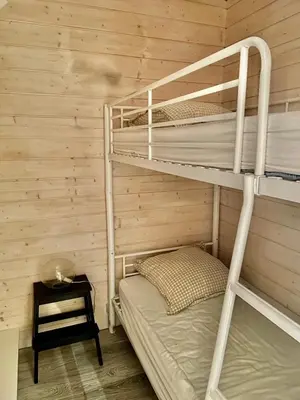 Un ou plusieurs lits dans un hébergement de l'établissement T1bis dans les dunes du Cap Ferret