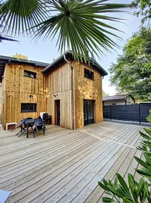 Bâtiment de la maison de vacances