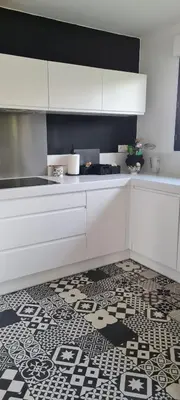 Cuisine ou kitchenette dans l'établissement VILLA LES COQUELICOTS