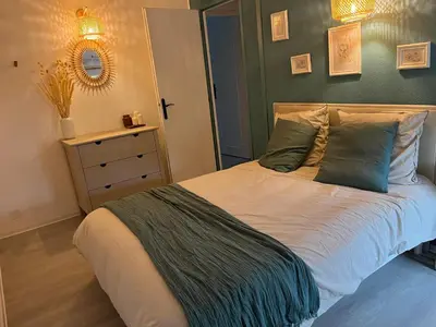 Un ou plusieurs lits dans un hébergement de l'établissement Maisonnette à 300 m du lac de Biscarrosse