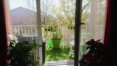 Jardin de l'établissement Appartement cosy à Dax avec piscine partagée - 65 m².