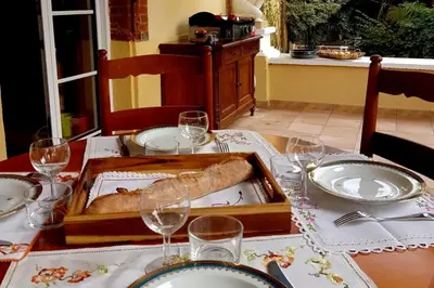 Nourriture dans la maison de vacances ou à proximité