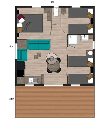 Plan de l'établissement AE village