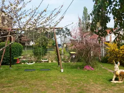 Jardin de l'établissement Villa avec piscine et jardin, Gujan-Mestras