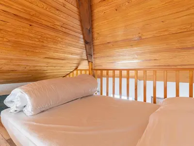 Un ou plusieurs lits dans un hébergement de l'établissement Mimizan Plage: Appartement T2 Mezzanine 2 étoiles, 4 pers, vue océan, parking inclus - FR-1-50-86