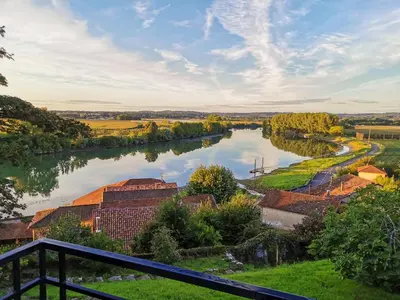Paysage naturel près de la maison d'hôtes