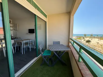 Balcon ou terrasse dans l'établissement Cap Océan