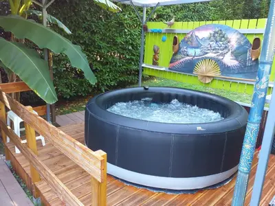 Plan de l'établissement Rez-de-jardin 50 m² entre Biarritz et Capbreton