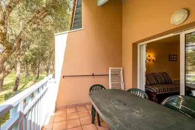 Balcon ou terrasse dans l'établissement Le Domaine du Golf de Pinsolle - maeva Home - Appartement 2 pièces 5 personnes - Confort MAE-2674