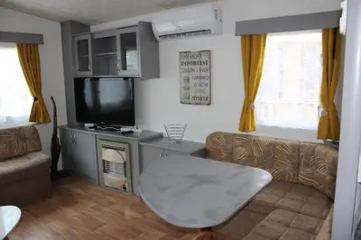 Télévision ou salle de divertissement dans l'établissement MH481 spatieux 8pers - BRUME