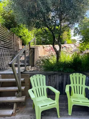 Jardin de l'établissement Landes Appart