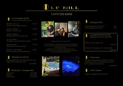 Plan de l'établissement Le Mill