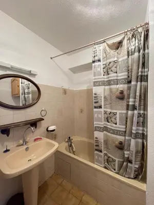 Salle de bains dans l'établissement L'Horizon