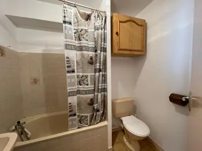 Salle de bains dans l'établissement L'Horizon