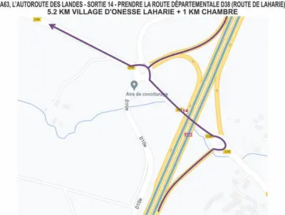Plan de l'établissement chambre au pied de la forêt